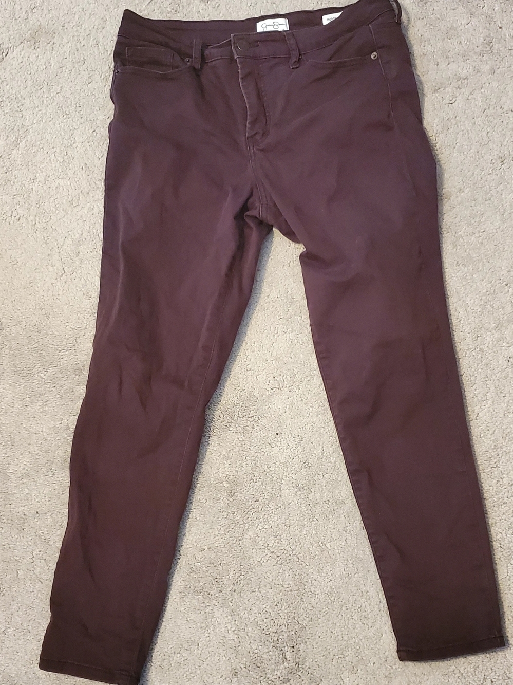 Jessica SIMPSON High Rise Skinny Ankle